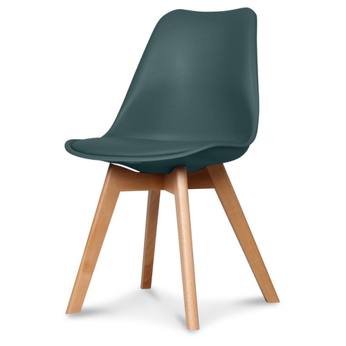 ESBEN - Chaise bleu design
