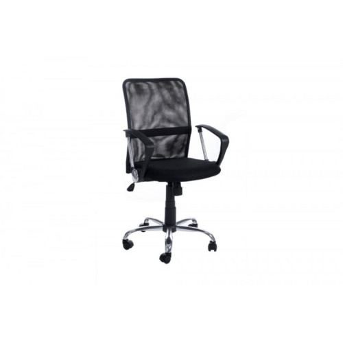 Chaise de Bureau Aventura Noir 3S. x Home  - Chaise de bureau noir