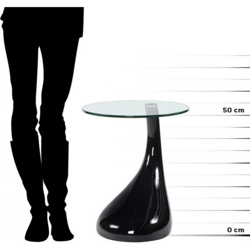 Table d'Appoint Design Snoopy Noir