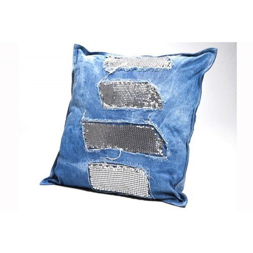 Coussin Jeans Glams 45X45 - Coussin kare design