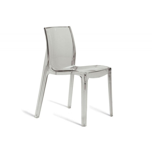 Chaise Design Transparente LADY - Promos chaise