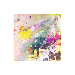 Tableau Abstrait Ton Multicolore Maelo 60X60 cm