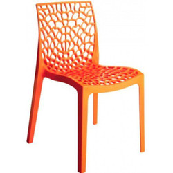 Chaise Design Orange GRUYER