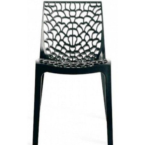 Chaise Design Anthracite GRUYER - Chaise design et tabouret design