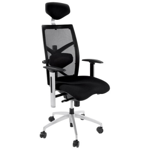 Chaise de bureau noire Michel - Chaise de bureau noir