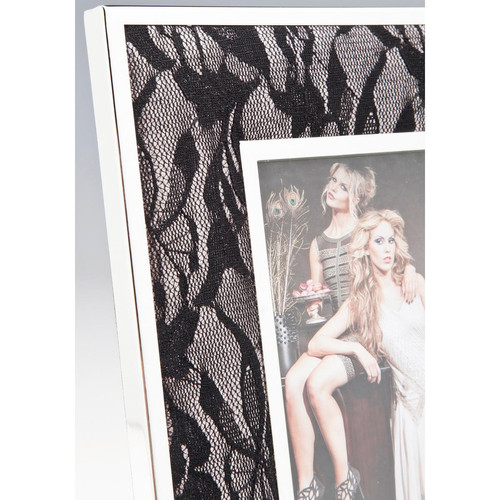 Cadre à photos VM noir en Polyester Romance 20,2 x 25,2 cm