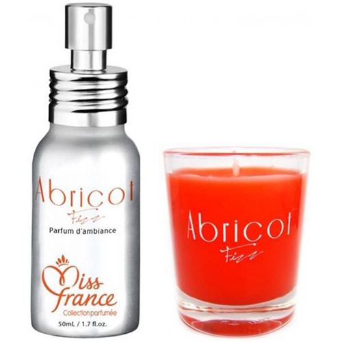 Duo parfum d'ambiance/bougie Abricot Fizz