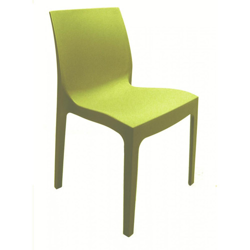 Chaise Design Verte Anis ISTANBUL - Promos chaise