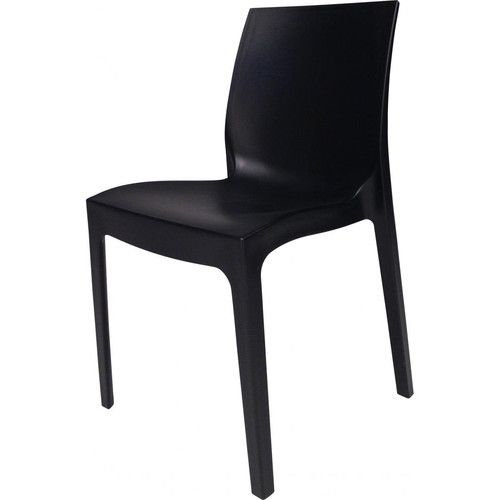 Chaise Design Gris Anthracite ISTANBUL - Promos salle a manger