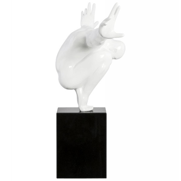 Statue ou figurine Blanc