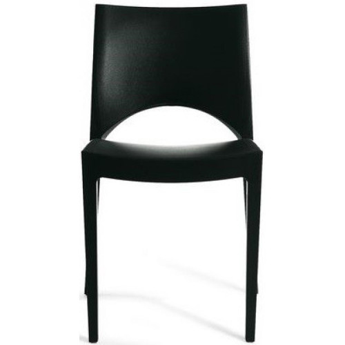 Chaise Design Noire VENISE - Edition Contemporain Salle à manger