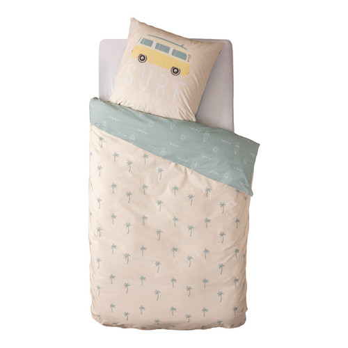 Parure de lit enfant en coton Sirène multicolore - 3S. x Home - Chambre lit