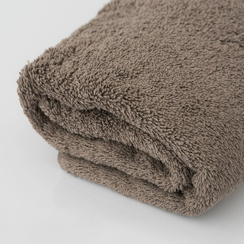 Serviette de bain MIAMI marron clair 600g/m²  - Cogal - Serviette draps de bain