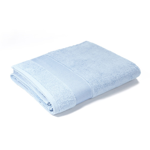 Drap de bain MIAMI en coton  600g/m² Bleu baltique Cogal  - Serviette draps de bain