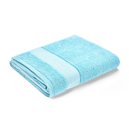 Serviette de bain MIAMI turquoise 600g/m²  - Cogal - Tout le linge de bain