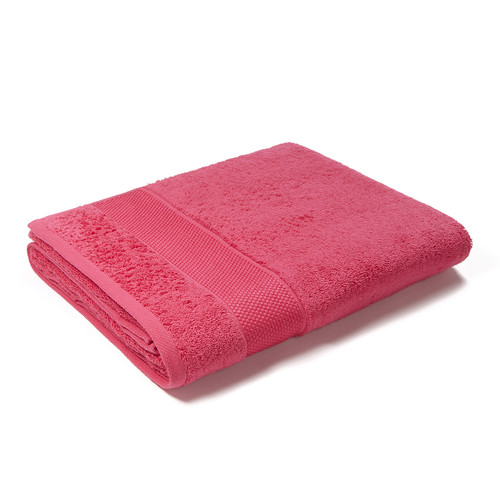 Serviette de bain MIAMI rouge carmin 600g/m²  - Cogal - Serviette draps de bain