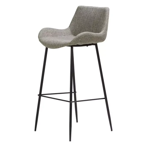Chaise de bar Tissu gris anthracite - GEDEON Zago  - Chaise design et tabouret design