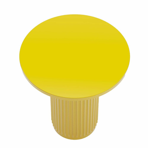 Table d'Appoint Jaune