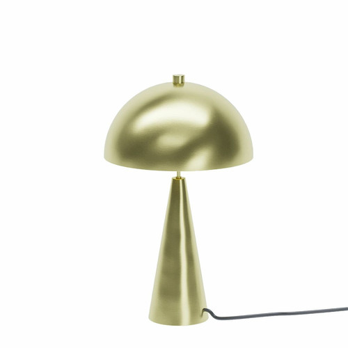 Lampe champignon à poser en métal doré Monet - POTIRON PARIS - Lampe metal design