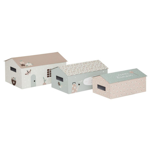3 Boîtes Maison Campagne 3S. x Home  - Deco enfant design