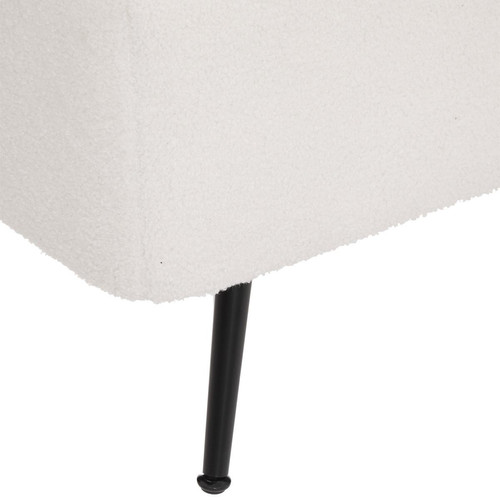 Banc coffre "Aurora" 100x40 cm blanc - 3S. x Home - Chaise design et tabouret design