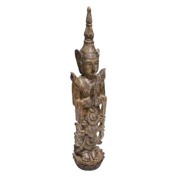 Bouddha Debout Resine Hauteur 98 cm
