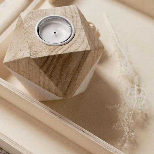 Bougeoir origami - Simplicity  Factory  - Bougie et photophore design