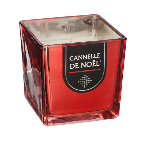 Bougie Parfumée En Verre Rouge 3S. x Home  - Bougie et photophore design