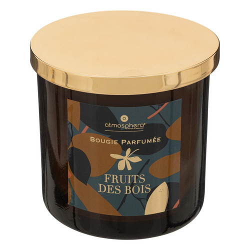 Bougie Parfumée 400g Fruits Des Bois En Verre  'Plum' 3S. x Home  - Bougie et photophore design