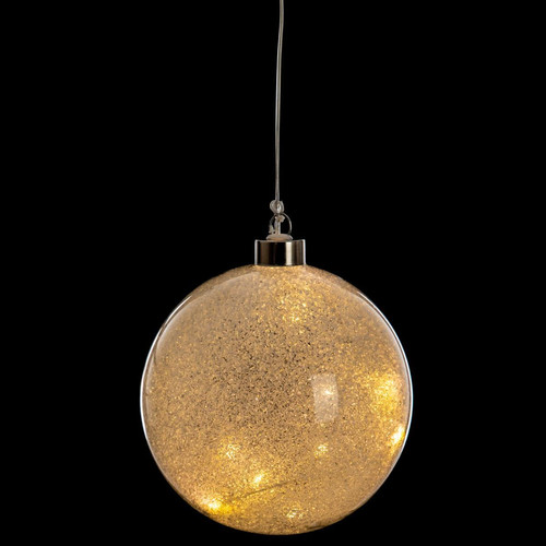 Boule de Noël Verre Effet Craquelé - 3S. x Home - Déco et luminaires