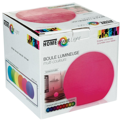 Boule LED Dimension 15 cm 3S. x Home  - Guirlandes
