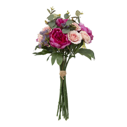 Bouquet composé rond H35cm - Deco plantes fleurs artificielles