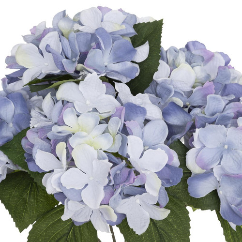 Bouquet Hortensia Assortiment H 42 bleu 3S. x Home  - Deco plantes fleurs artificielles