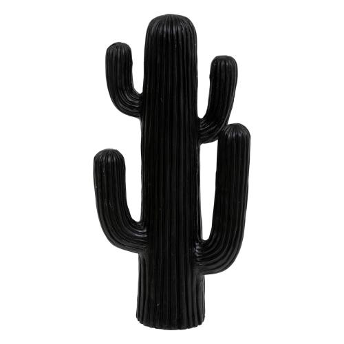 Cactus déco "Rodrigo" H57cm noir 3S. x Home  - Statue blanche