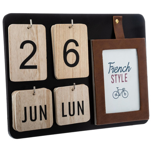 Calendrier avec Cadre French