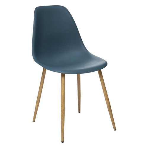 Chaise "Taho" 44cm navy - 3S. x Home - Salle a manger