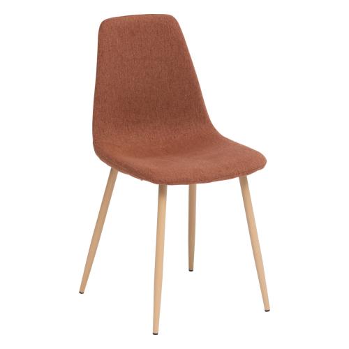 Chaise "Roka" ambre - 3S. x Home - Chaise rouge design