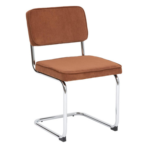 Chaise velours sersi terracotta - 3S. x Home - Chaise design et tabouret design