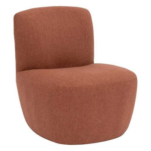 Chauffeuse "Leone" rose terracotta 3S. x Home  - Fauteuil