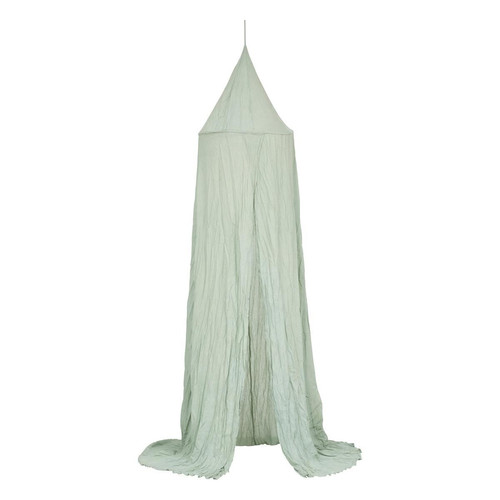 Ciel de lit "Lili" en gaze de coton vert 3S. x Home  - Rideaux design