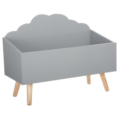 Coffre nuage gris - 3S. x Home - Chambre lit