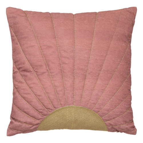 Coussin "Collectionneur" rose