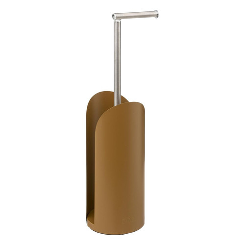 Dérouleur tige flexible métal "Colorama" marron malt 3S. x Home  - Petit accessoires salle de bain