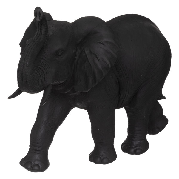 Elephant Résine 70 X 34 X 52 cm Gris-Foncé