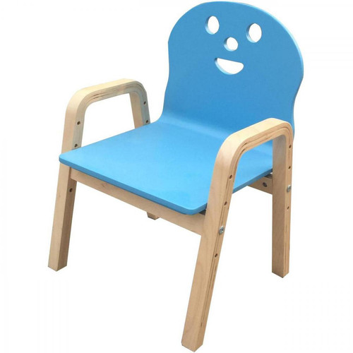 Chaise et Fauteuil Enfant Bleu