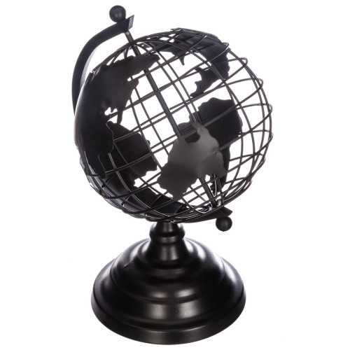 Globe métal H.25 3S. x Home  - Statue design