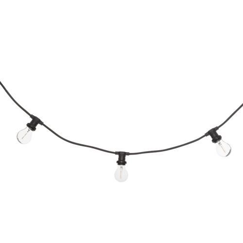 Guirlande LED outdoor secteur L520cm noir 3S. x Home  - Nouveautes deco design