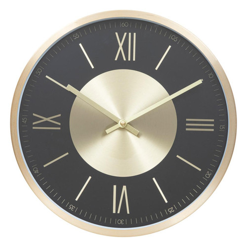 Horloge métal D30 ARIANA  - 3S. x Home - Horloge design noire