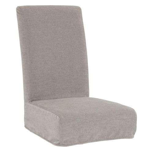 Housse de chaise "Jana" gris 3S. x Home  - Chaise design et tabouret design