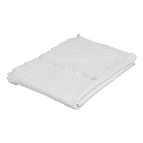 Jeté de lit "Widdy" coton 130x180cm blanc 3S. x Home  - Plaid design